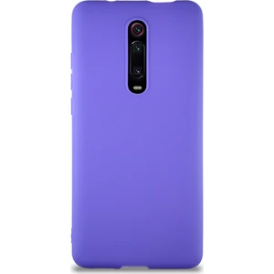 Kzy Xiaomi Mi 9t Pro Kılıf Soft Premier Renkli Silikon Kapak - Mor
