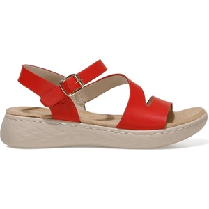 Nine West Margaret 1fx Kırmızı Kadın Kalın Tabanlı Sandalet