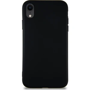 Case World Apple iPhone Xr Kılıf Soft Premier Renkli Silikon Kapak - Siyah