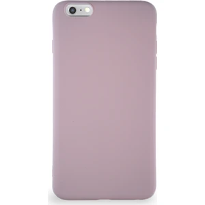 Case World Apple iPhone 6s Plus Kılıf Soft Premier Renkli Silikon Kapak - Pudra