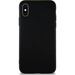 Case World Apple iPhone x Kılıf Soft Premier Renkli Silikon Kapak - Siyah