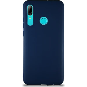 Case World Huawei P Smart 2019 Kılıf Soft Premier Renkli Silikon Kapak - Lacivert