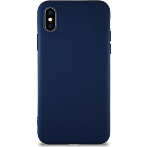 Case World Apple iPhone x Kılıf Soft Premier Renkli Silikon Kapak - Lacivert