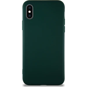 Case World Apple iPhone x Kılıf Soft Premier Renkli Silikon Kapak - Yeşil