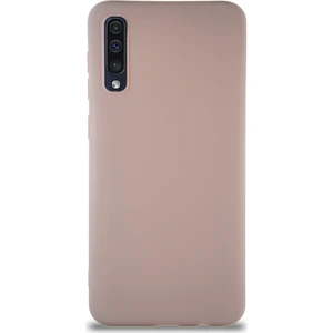 Case World Samsung Galaxy A50 ile Uyumlu Kılıf Soft Premier Renkli Silikon ile Uyumlu Kapak - Pudra