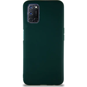 Case World Oppo A72 Kılıf Soft Premier Renkli Silikon Kapak - Yeşil