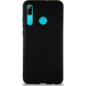 Case World Huawei P Smart 2019 Kılıf Soft Premier Renkli Silikon Kapak - Siyah