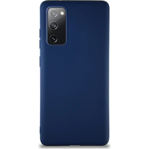 Case World Samsung Galaxy S20 Fe Kılıf Soft Premier Renkli Silikon Kapak - Lacivert
