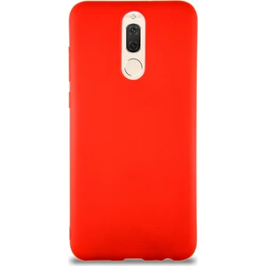 Case World Huawei Mate 10 Lite Kılıf Soft Premier Renkli Silikon Kapak - Kırmızı