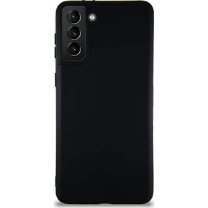 Case World Samsung Galaxy S21 Plus Kılıf Soft Premier Renkli Silikon Kapak - Siyah