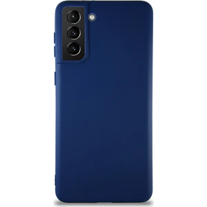 Case World Samsung Galaxy S21 Plus Kılıf Soft Premier Renkli Silikon Kapak - Lacivert