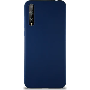 Case World Huawei P Smart S Kılıf Soft Premier Renkli Silikon Kapak - Lacivert