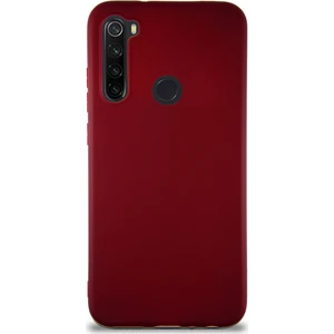 Case World Xiaomi Redmi Note 8 Kılıf Soft Premier Renkli Silikon Kapak - Mürdüm