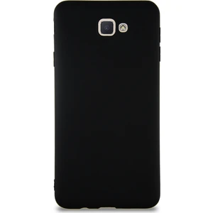 Case World Samsung Galaxy J7 Prime 2 Kılıf Soft Premier Renkli Silikon Kapak - Siyah