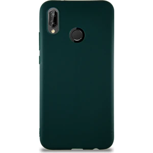 Case World Huawei P20 Lite Kılıf Soft Premier Renkli Silikon Kapak - Yeşil