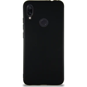 Case World Xiaomi Redmi Note 7 Kılıf Soft Premier Renkli Silikon Kapak - Siyah