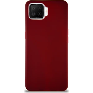 Case World Oppo A73 Kılıf Soft Premier Renkli Silikon Kapak - Mürdüm