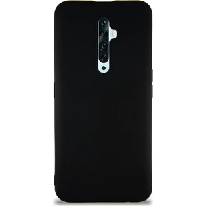 Case World Oppo Reno 2z Kılıf Soft Premier Renkli Silikon Kapak - Siyah