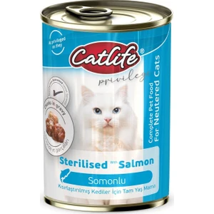 Somonlu Sterilised Kedi Konserve 400GR
