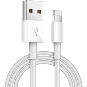 Herşey Fırsat Lightning USB Hızlı Şarj ve Data Kablosubeyaz