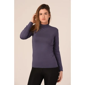 Disentis Modest Yarım Balıkçı Uzun Kollu Viskon Koyu Gri Body