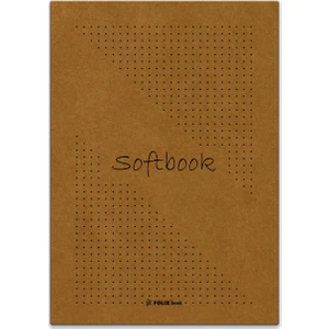 Softbook Noktalı Defter Kraft Kapak 50 Yaprak 15,5 x 23 cm