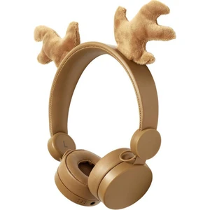 Rudy Reindeer Kahverengi Çıkarılabilir Aksesuarlı Kulak Üstü Çocuk Kulaklığı