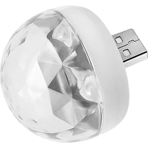Araç Içi Sese Duyarlı USB Disko Topu LED Lamba Telefon Uyumlu