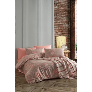 İyi Geceler İstanbul Wilbourn Somon Çift Kişilik Battaniyeli Nevresim Takımı