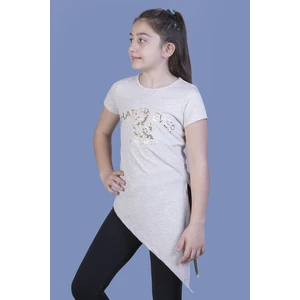 Kız Çocuk T-Shirt What Baskı