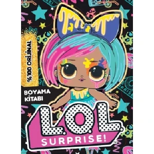 Lol Surprıse Neon Splatters Boyama Kitabı