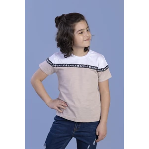 Erkek Çocuk Şeritli Garnili T-Shirt