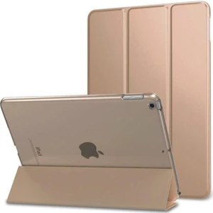 Teknetstore Apple Ipad 8. ve 9. Nesil 2020 /2021 10.2 Inç Tablet Uyumlu Flip Smart Standlı Akıllı Kılıf Smart Cover Gold