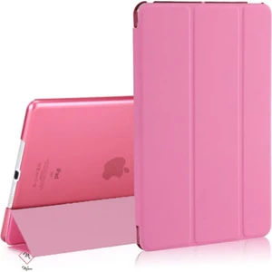 Teknetstore Apple iPad 5. / 6. Nesil 2017 / 2018 9.7" Kılıf Smart Cover Katlanabilir Standlı Akıllı Kapak Uyku Modlu Pembe