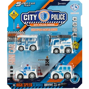 Can-Em Oyuncak Canem Oyuncak Sürtmeli Polis Arabaları