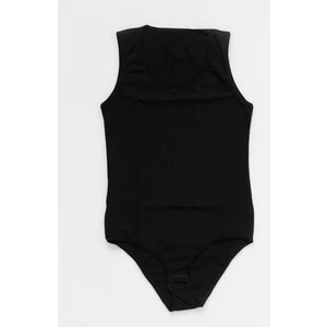Anıt Lingerie Kız Çocuk Siyah Pamuklu Kalın Askılı Çıtçıtlı Badi 6'lı Paket
