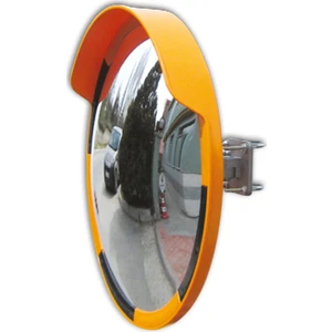 Trafik Aynası - Trafik Güvenlik Aynası Sarı Siyah  (Ø60CM)