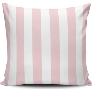 Alkan Homes Kırlent Dünyası Çizgili Desenli Dijital Baskılı Kırlent Kılıfı