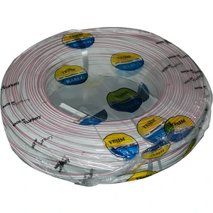 Yeşim Kablo 0,75 Kordon Cca Beyaz Kablo 100 Metre