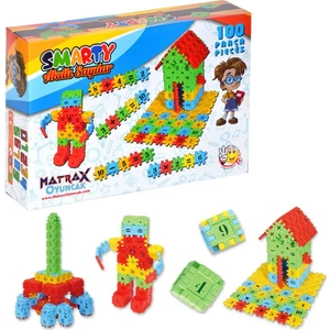 Matrax Smarty Akıllı Sayılar Eğitici Zeka Geliştirici Parçalı Setler 100 Parça