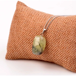 Taş Sandığı Prehnite Taşı Kolye