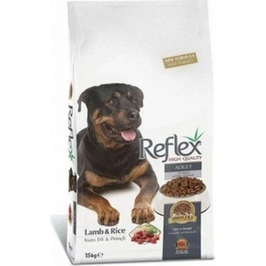 Reflex Kuzu Eti ve Pirinçli Yetişkin Köpek Maması
