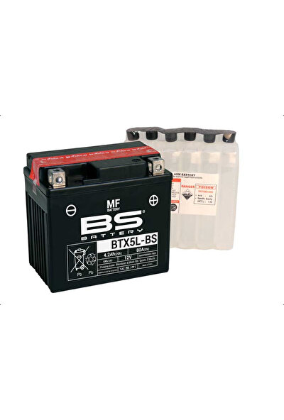 BS Hyosung Gt250 Bs Battery Btx5L-Bs Motorsiklet Aküsü
