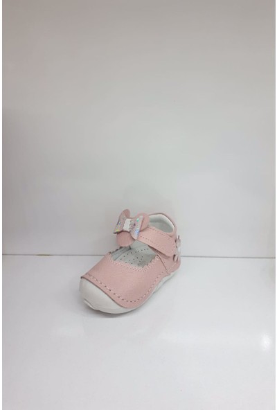 Hayat HYT002 Ilk Adım Deri Kız Bebek Ortopedi Yazlık Sandalet