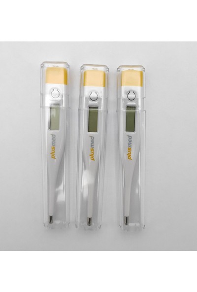 Plus Med Plusmed Pm 101 Dijital Koltuk Altı Beden Derecesi Thermometer 3 Adet Kutuda 3 Adet