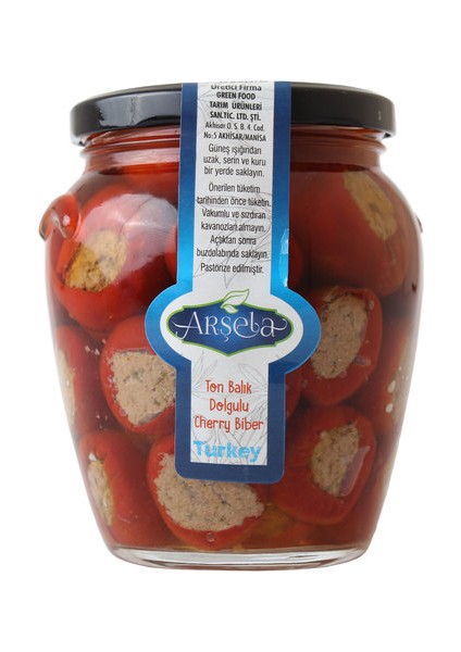 Ton Balık Dolgulu Cherry Biber 530 gr