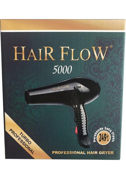 Hair Flow 5000 Profesyonel Saç Kurutma ve Fön Makinesi