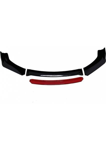 Citroen C4 4 Parça Lip Kırmızı