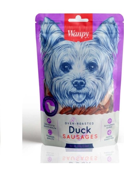 Ördek Etli Sosis Köpek Ödülü 100GR 2'li Set Idili