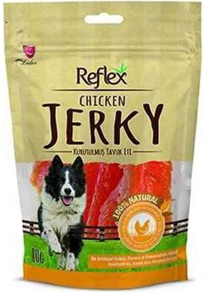 Kurutulmuş Tavuk Eti Köpek Ödülü 80 gr 20'li Set Idili